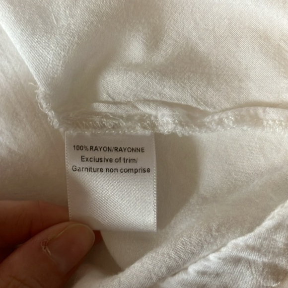 Gentle Fawn White Short Sleeve Button Down Shirt - Picture 6 of 8